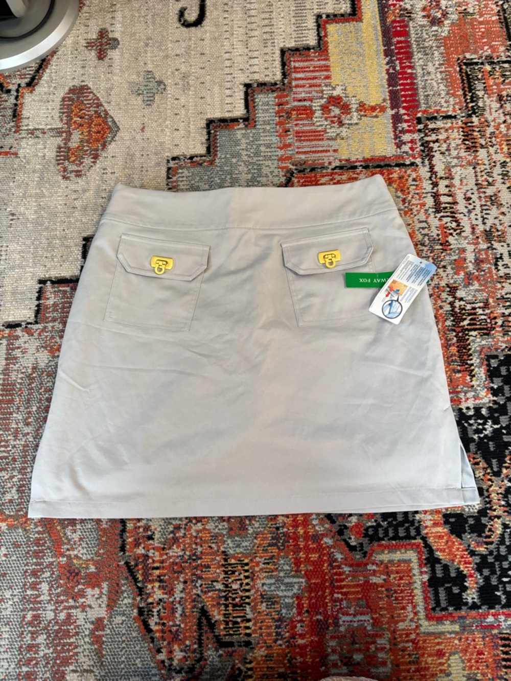 Fairway Fox Steel Golf Skirt NWT